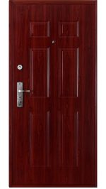 Cseresznye-barna-HiSec-Biztonsagi-Ajto-zárva