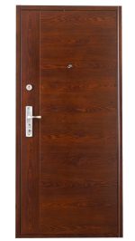 HiSec Mogyoró-barna, modern megjelenésű acél biztonsági