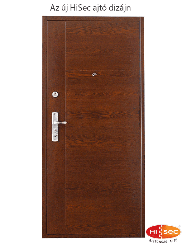 Hisec ajtó új dizájn és forma