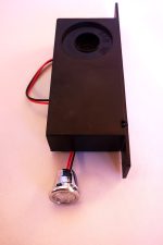 HiSec Beépített ajtócsengő, elemtartóval és világítással