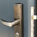 Minta nélküli Matt Antracit HiSec acél biztonsági bejárati ajtó