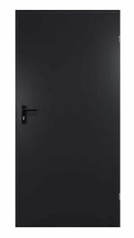 Beltéri acél technikai ajtó - válaszajtó Antracit színben