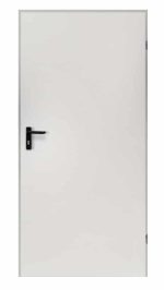 Beltéri acél technikai ajtó - válaszajtó Fehér színben