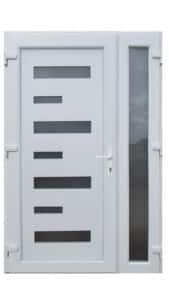 Madrid - műanyag kültérI 5 kamrás bejárati ajtó