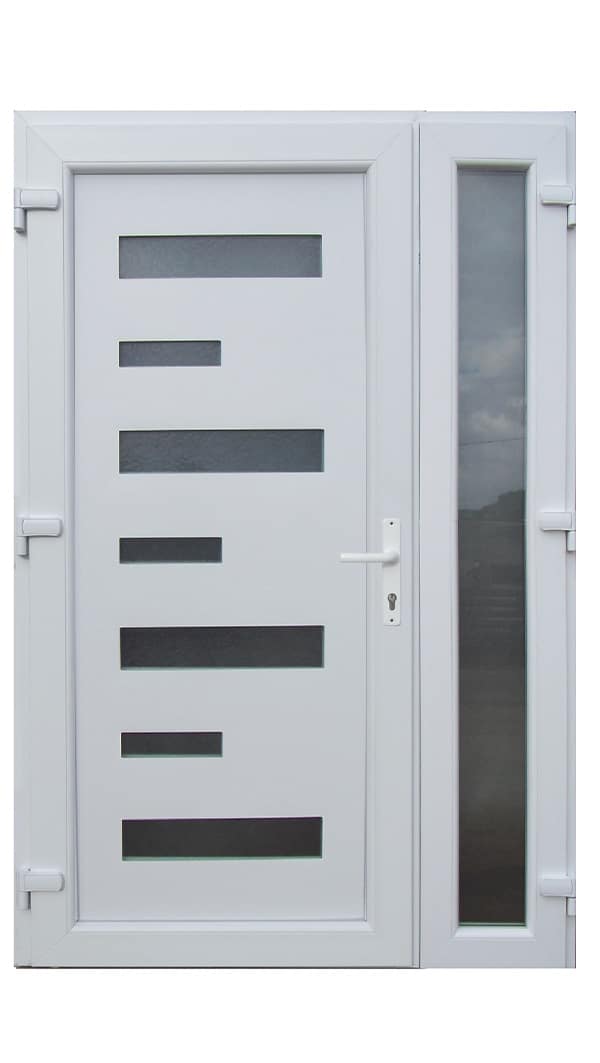 Madrid - műanyag kültérI 5 kamrás bejárati ajtó