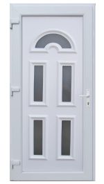 Valencia - 5 kamrás műanyag bejárati ajtó kültérre is