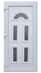 Valencia - 5 kamrás műanyag bejárati ajtó kültérre is